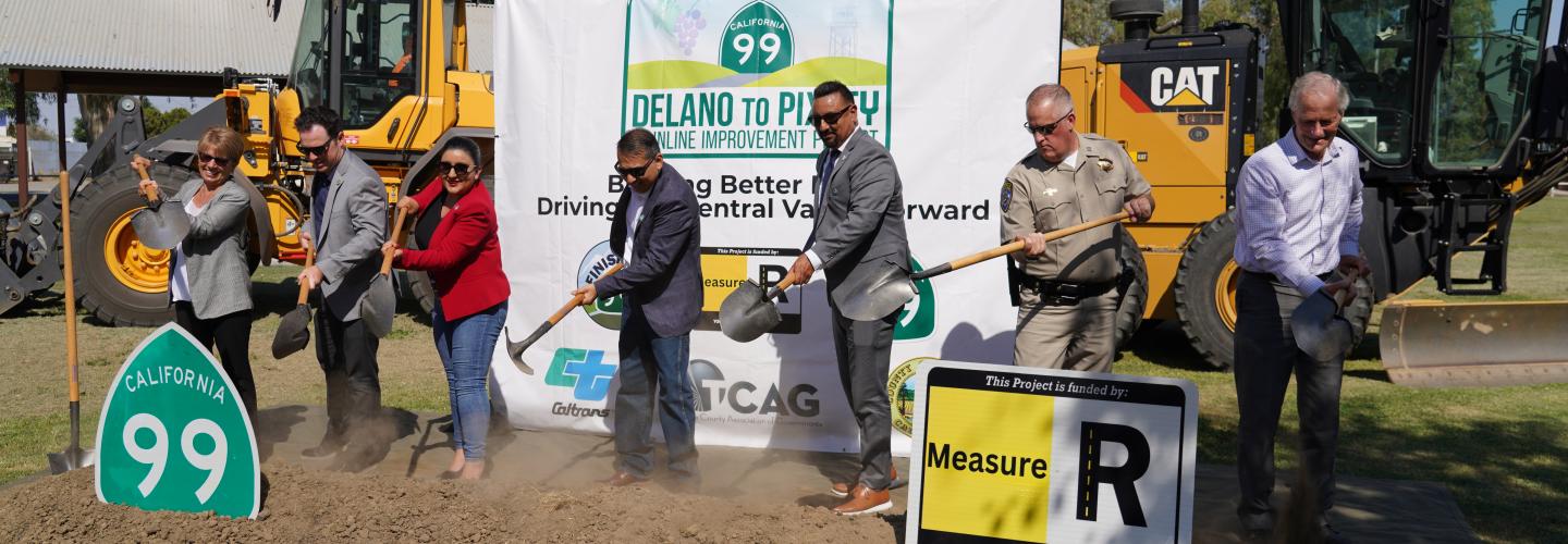 State Route 99 Delano to Pixley Groundbreaking